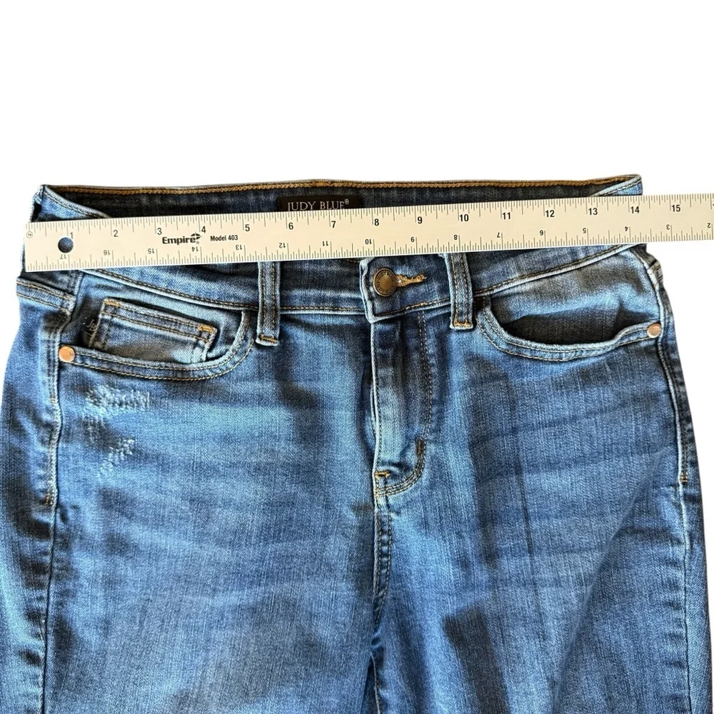 Judy Blue Relaxed Fit Mid Rise Blue Women’s Size 7/28 Style JB82251DK